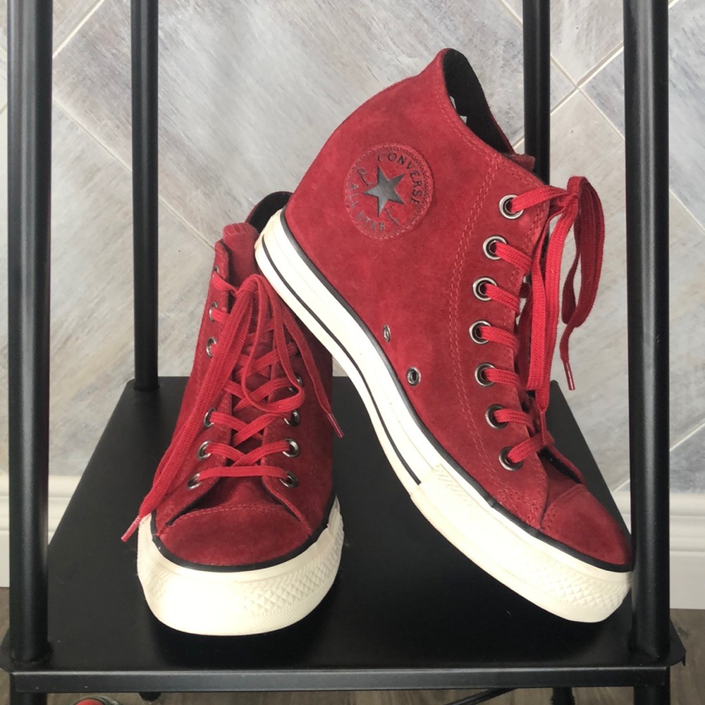 Converse Suede Wedge Sneaker